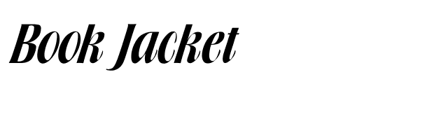 book-jacket font preview