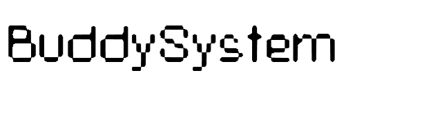 BuddySystem font preview