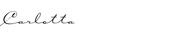 Carlotta font preview