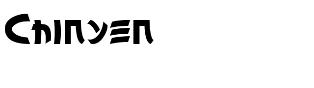chinyen font preview