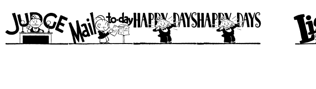 Cobb Shinn Stock Cuts XXV font preview