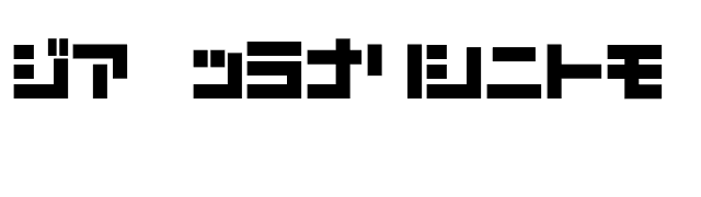 d3-mouldism-katakana font preview
