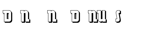 Dancing Donuts font preview