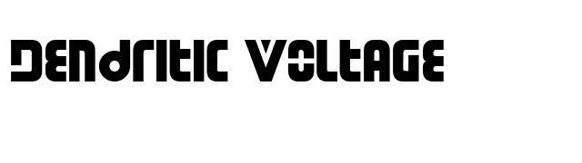 Dendritic Voltage font preview