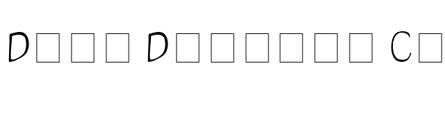 Dibs Display Caps Light SSi Light font preview