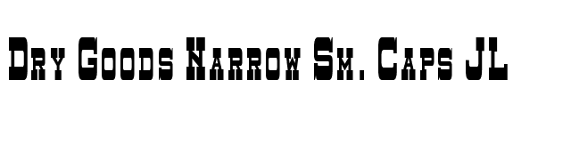 dry-goods-narrow-sm-caps-jl font preview