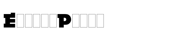 EpokhaPlain font preview