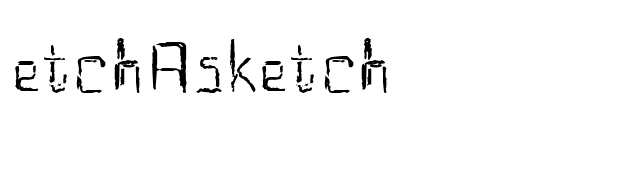 etchAsketch font preview