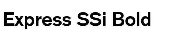 express-ssi-bold font preview