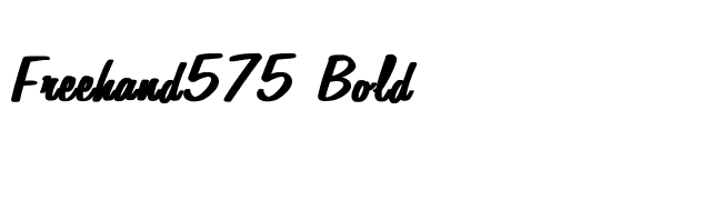 Freehand575 Bold font preview