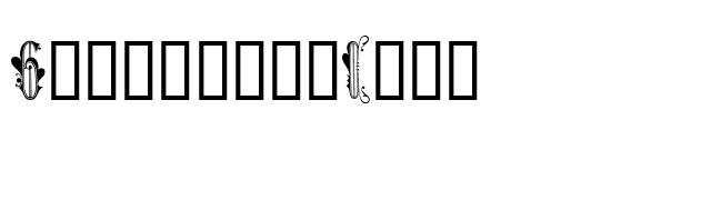 GuinevereCaps font preview