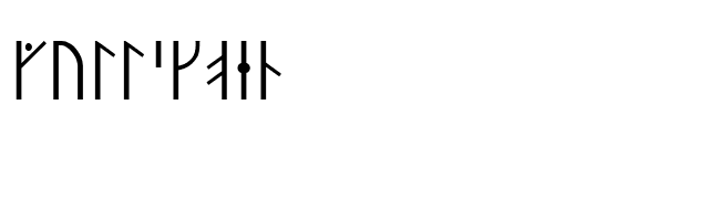 Gullskoen font preview