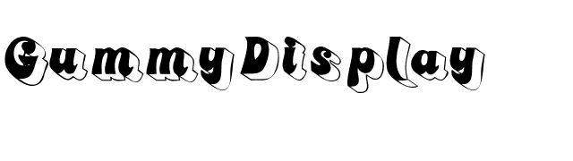 GummyDisplay font preview