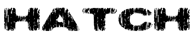Hatchet Man font preview