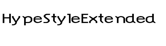 HypeStyleExtended font preview