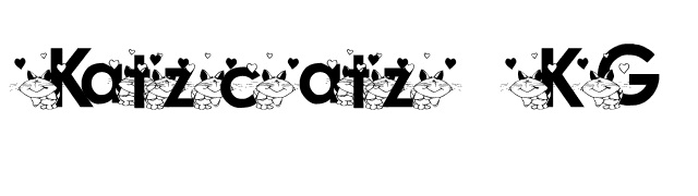 Katzcatz KG font preview