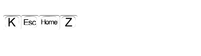 KeyZ font preview