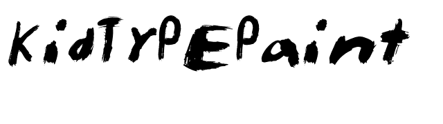 KidTYPEPaint font preview