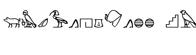 KingTut-Too Regular font preview