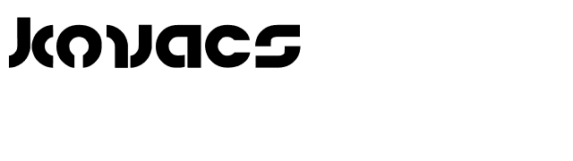 Kovacs font preview