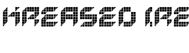 Kreased (Remix) Regular font preview