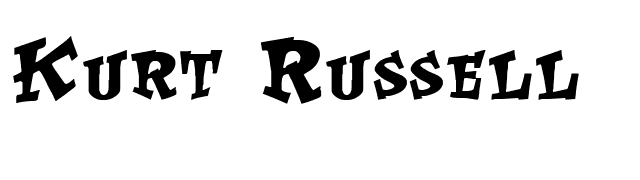 kurt-russell font preview