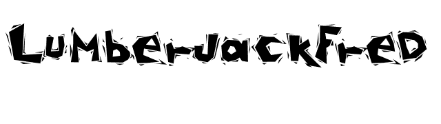 LumberjackFred font preview