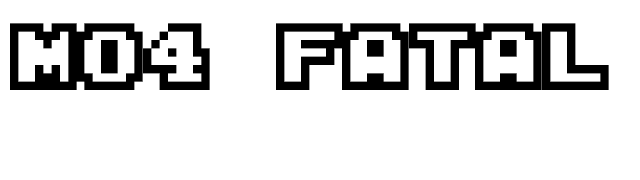 M04_FATAL FURY font preview