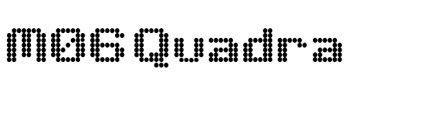 m06-quadra font preview