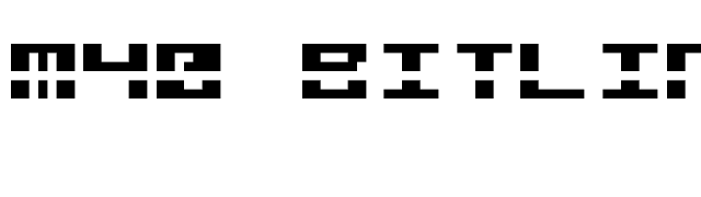 M40 Bitline font preview