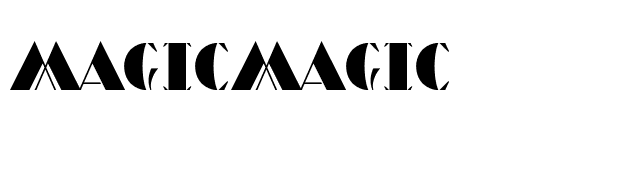 MagicMagic font preview