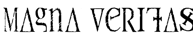 Magna Veritas font preview