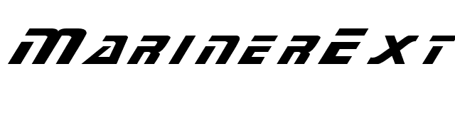 MarinerExtended font preview