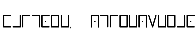 Masonic-Rosicrucian font preview
