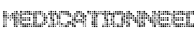 MedicationNeeded font preview