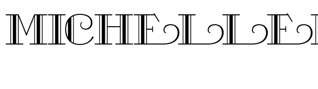 MichelleFLF font preview
