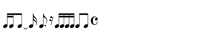 MusiSync font preview