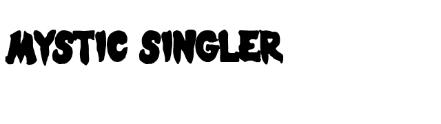 Mystic Singler font preview