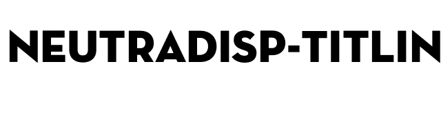 NeutraDisp-Titling font preview