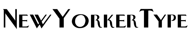 NewYorkerType Bold PDF font preview