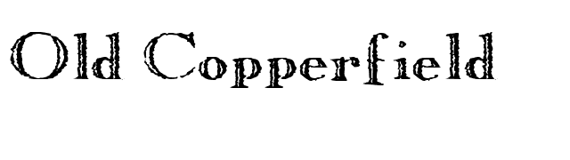 Old Copperfield font preview