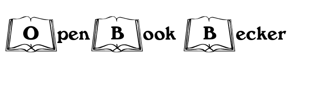 OpenBook Becker font preview