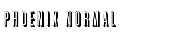 Phoenix Normal font preview