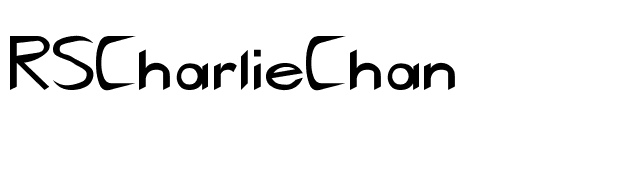 RSCharlieChan font preview