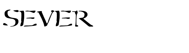 Sever font preview
