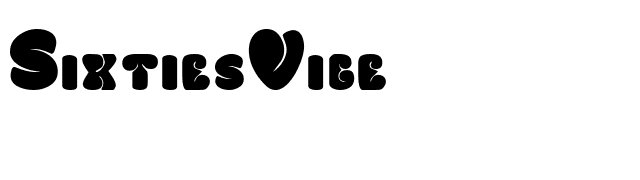 SixtiesVibe font preview