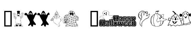 spooky-magic font preview