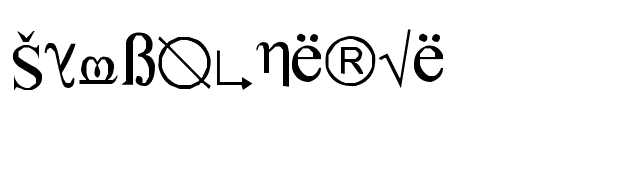SymbolNerve font preview