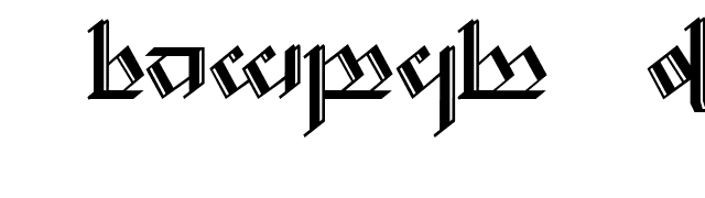 Tengwar Noldor 2 font preview