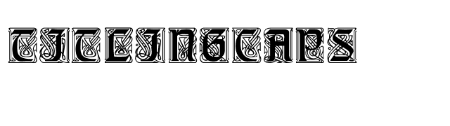 TitlingCaps font preview